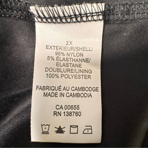 Addition Elle Floral Ruffled Mesh Midi Dress Size 2x - Picture 16 of 16